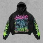 Black Liberty City of Love Hellstar Hoodie