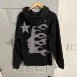 Black Capsule 4 Hellstar Rhinestone Hoodie Back