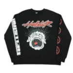 Black Hellstar Studios Crewneck Sweatshirt