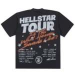 Black Hellstar Studios Biker T-shirt Back