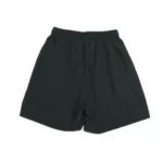 Black Hellstar Studios Flame Shorts Back