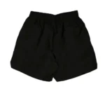 Black Hellstar Studios Logo Nylon Shorts Back