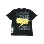 Black Hellstar Studios Records Tee Back