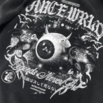 Black Hellstar x Juice World Hoodie Design
