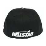 Black Unisex Hellstar OG Fitted Hat Back