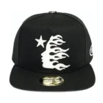 Black Unisex Hellstar OG Fitted Hats