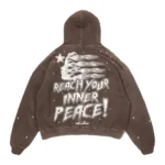Brown Hellstar Hoodie