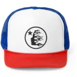 Buy White Men's Hellstar Fitted Dad Hat