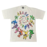 Cream Hellstar Studios Dancing Bears T-shirt