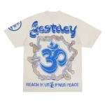 Cream Hellstar Studios Yoga T-shirt Back