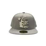 Grey Unisex Hellstar OG Fitted Hat