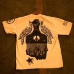 Hellstar Black Stars T-shirt Back