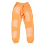 Hellstar Fire Orange Closed Elastic Bottom Sweatpants Bac