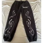 Black Hellstar Flames Heroes and Villains Trouser