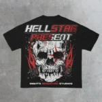 Hellstar Skull Angel T-Shirt Back