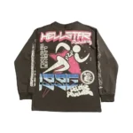 Hellstar Spiritual Running Long Sleeve Shirt Back