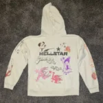 White I Love Hellstar Records Summer Love Hoodies