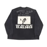 Hellstar x Metro Boomin Heart On Fire Long Sleeve Shirt Back