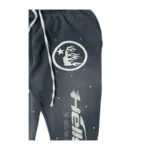 Men's Black Hellstar Studios Yoga Flame Sweatpants Top