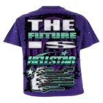 Purple Hellstar Glasses T-Shirt Back
