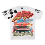 White Hellstar Studios God Speed T-shirt