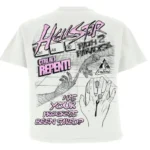 White Hellstar Online T-Shirt Back