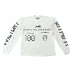 White Hellstar Scoreboard Long Sleeve Tee