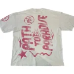 White Hellstar Spiritual Olympics Tee Back