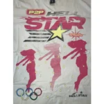 White Hellstar Spiritual Olympics Tee Design