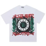 White Hellstar Records Globe T-Shirt