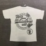 White Hellstar Studios Smile Planet Tee Back