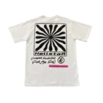 White Hellstar Records Sun Smile T-shirt Back
