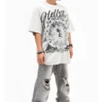 White Hellstar The World Is Yours Shirts Front