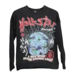 Black Hellstar Heaven on Earth L/S Tee
