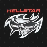 Black Hellstar Kids T-Shirt Logo