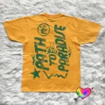 Orange Hellstar Studios T-shirt Back