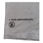 White Hellstar 1 Year Anniversary Rodman T-shirt Side