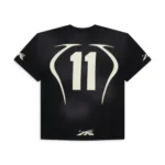 Black Hellstar Warm-Up T-shirt Back