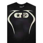 Black Hellstar Warm-Up T-shirt Front