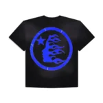 Black Sports Core Gel Hellstar Logo Shirt Back