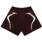 Brown Hellstar Warm-Up Shorts Back
