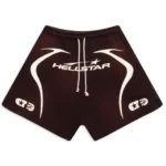 Hellstar Brown Warm-Up Shorts