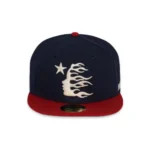 Grey Hellstar Baseball Fitted Hats