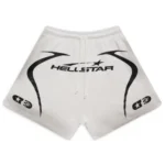 White Hellstar Warm-Up Shorts