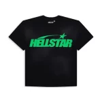 Black/Green Hellstar Studios classic T-shirt
