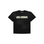 Black Hellstar Box Logo T-Shirt