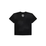 Black Hellstar Box Logo T-Shirt Back