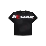 Black Hellstar Studio Cartoon Logo T-Shirt