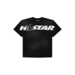 Black Hellstar Studio Glitter Logo T-Shirt