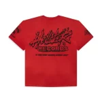 Red Hellstar Records T-Shirt Back